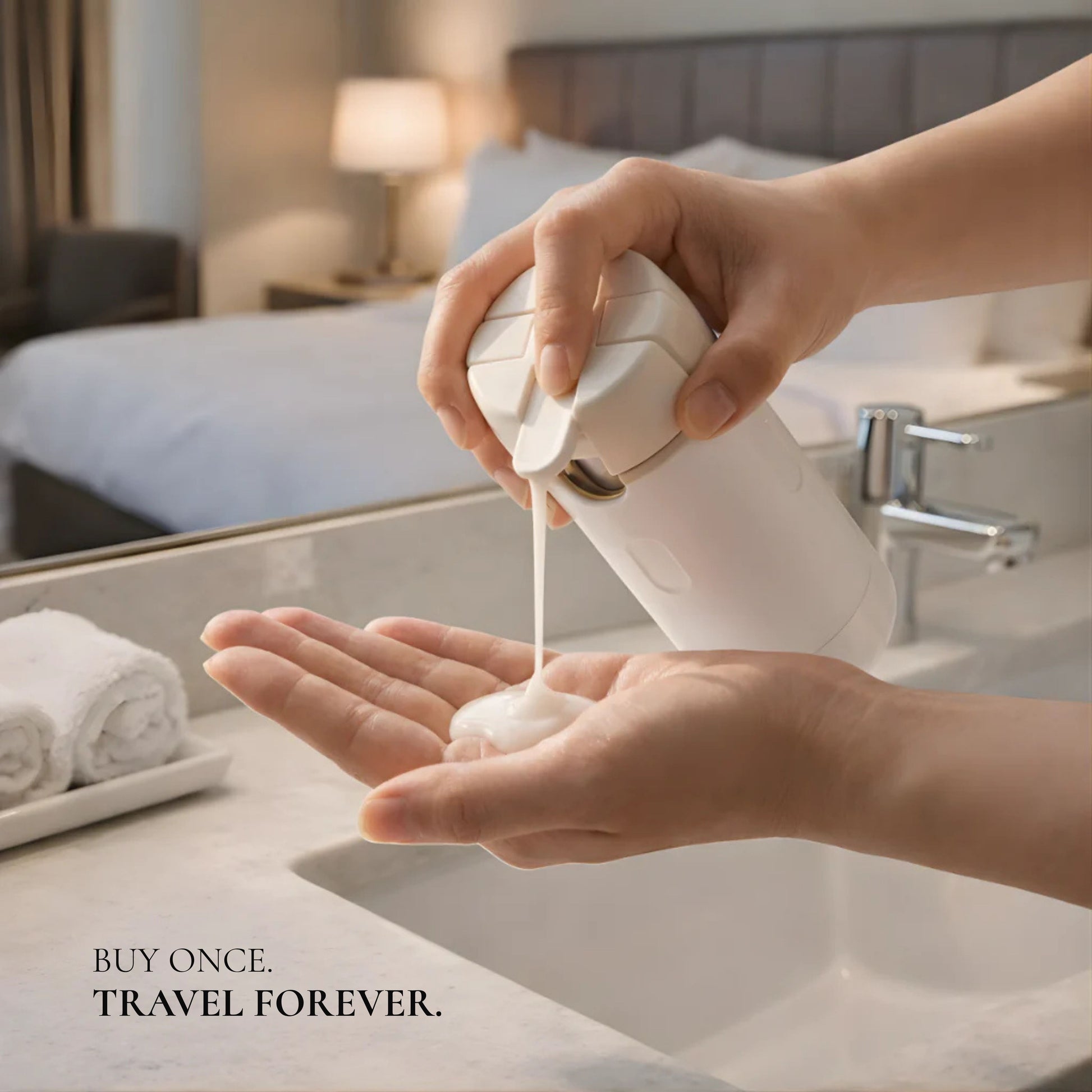 CARRYPEACE™ Travel Dispenser - CarryPeace