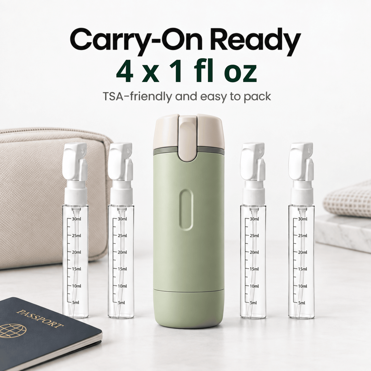 CARRYPEACE™ Travel Dispenser - CarryPeace
