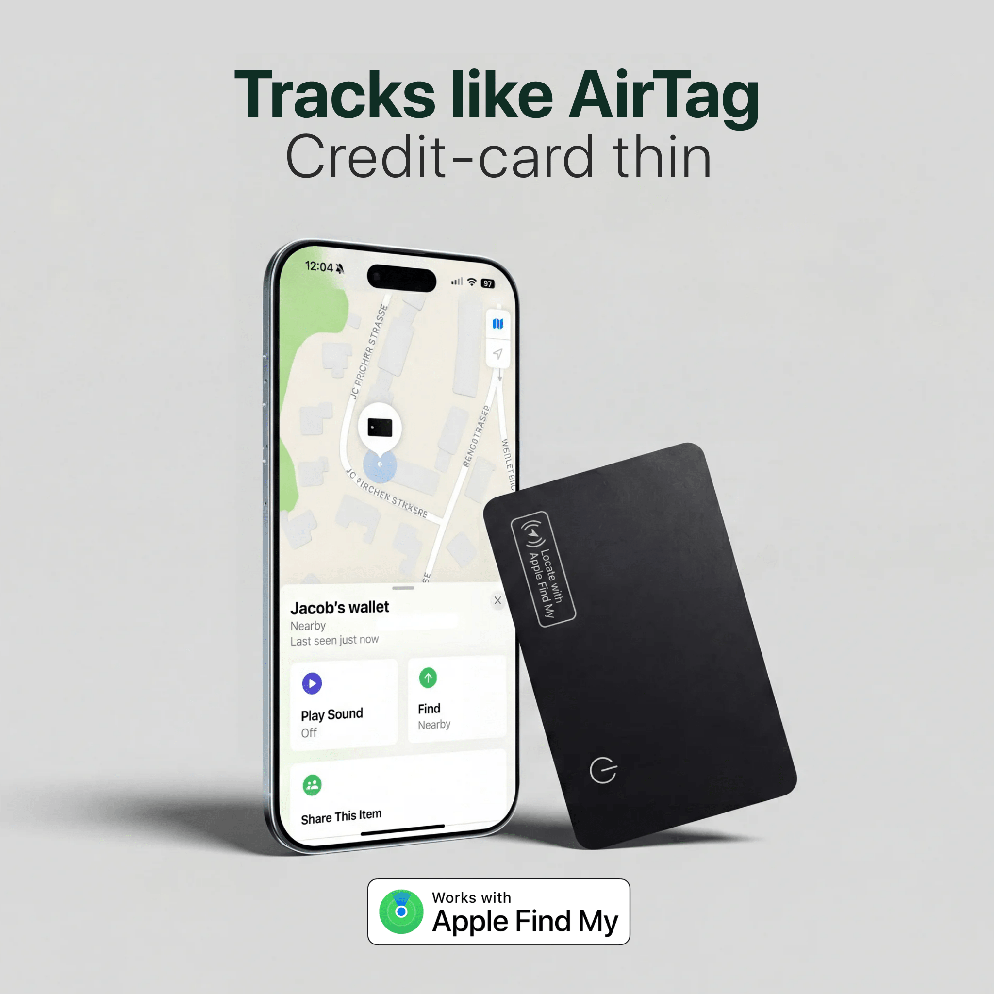 CARRYPEACE™ Tracking Card - CarryPeace
