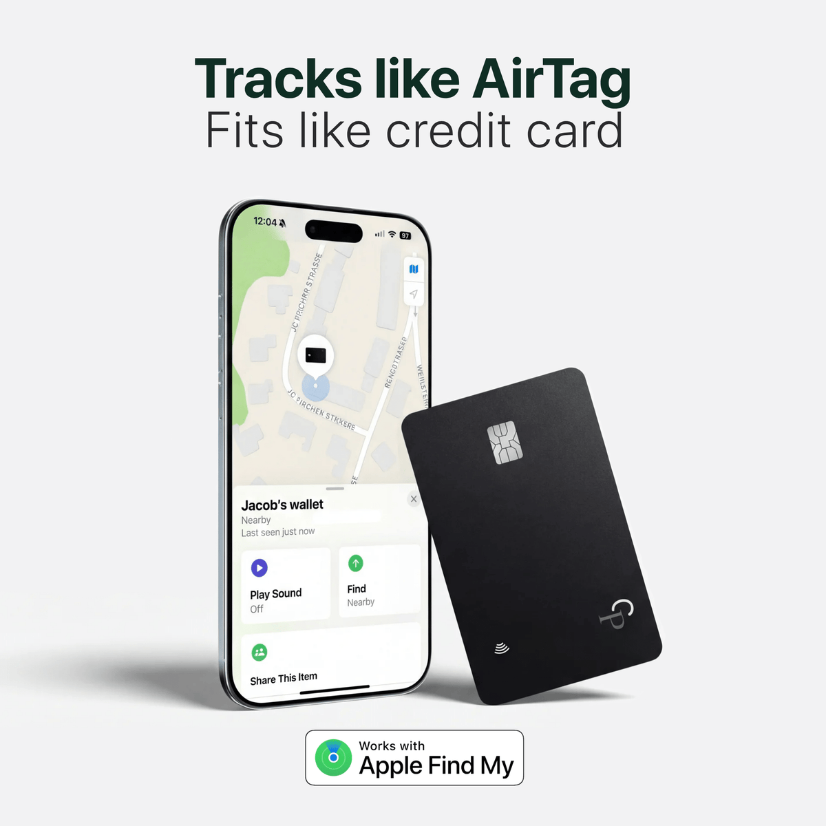 CARRYPEACE™ Tracking Card - PRO