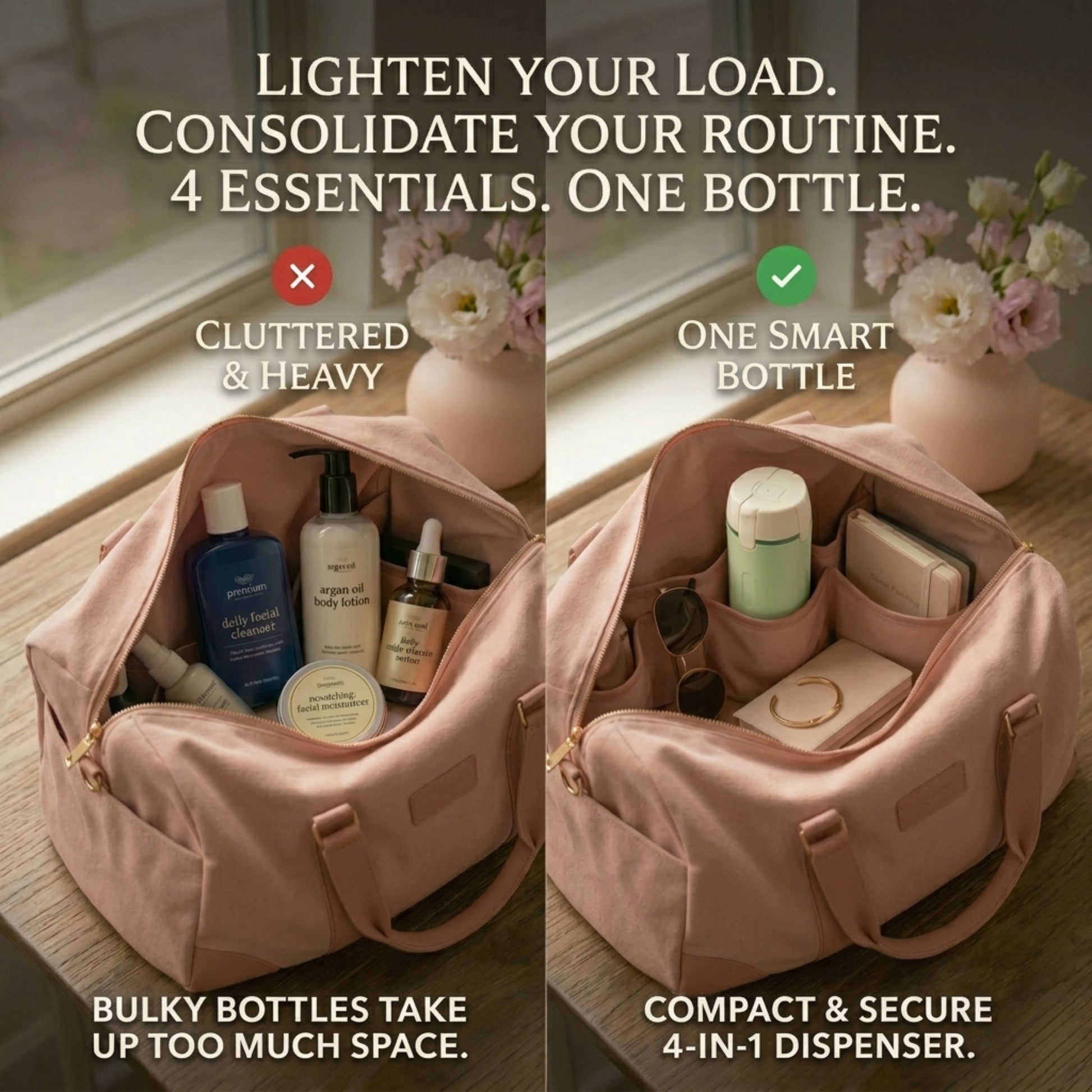 CARRYPEACE™ Travel Dispenser - CarryPeace