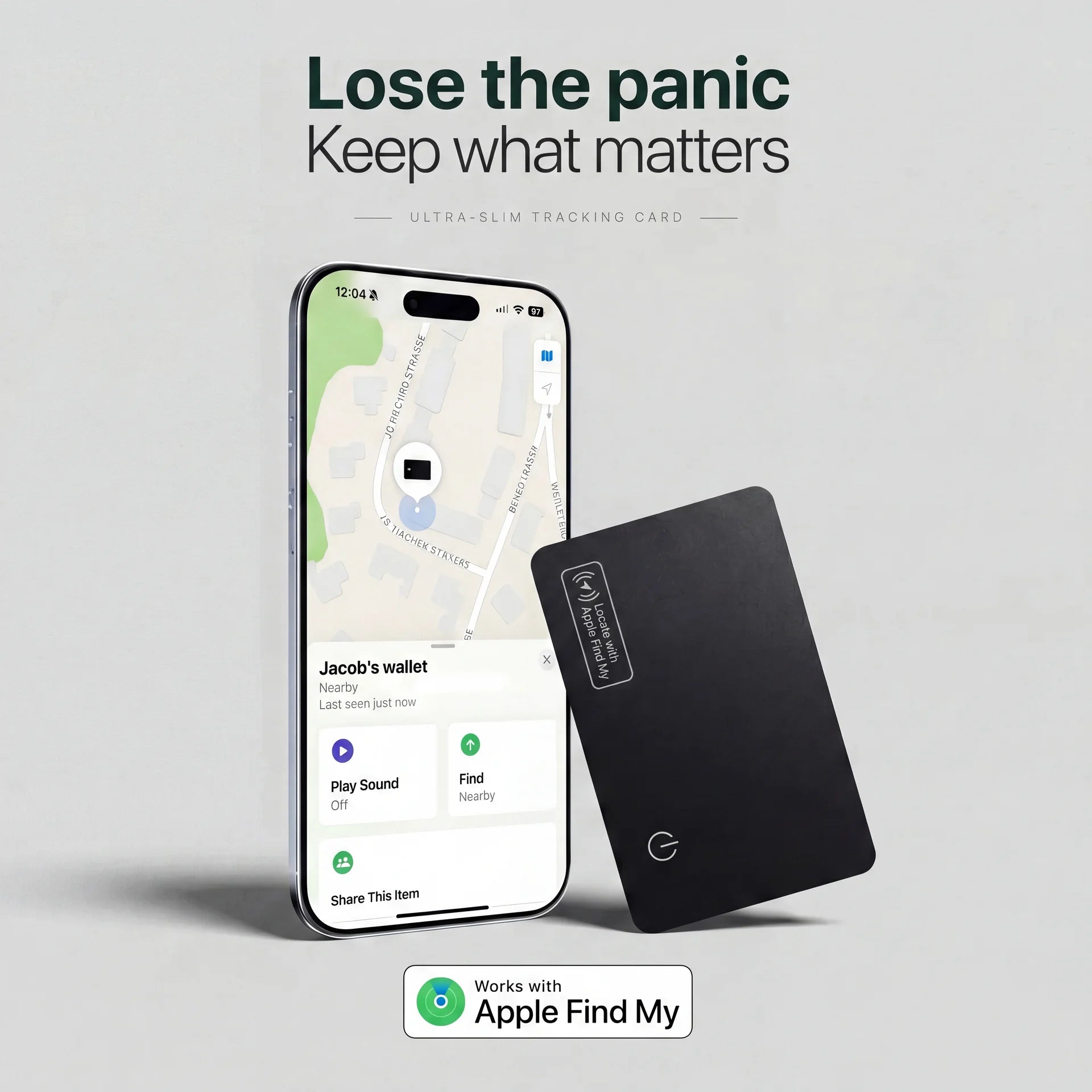 CARRYPEACE™ Tracking Card - CarryPeace